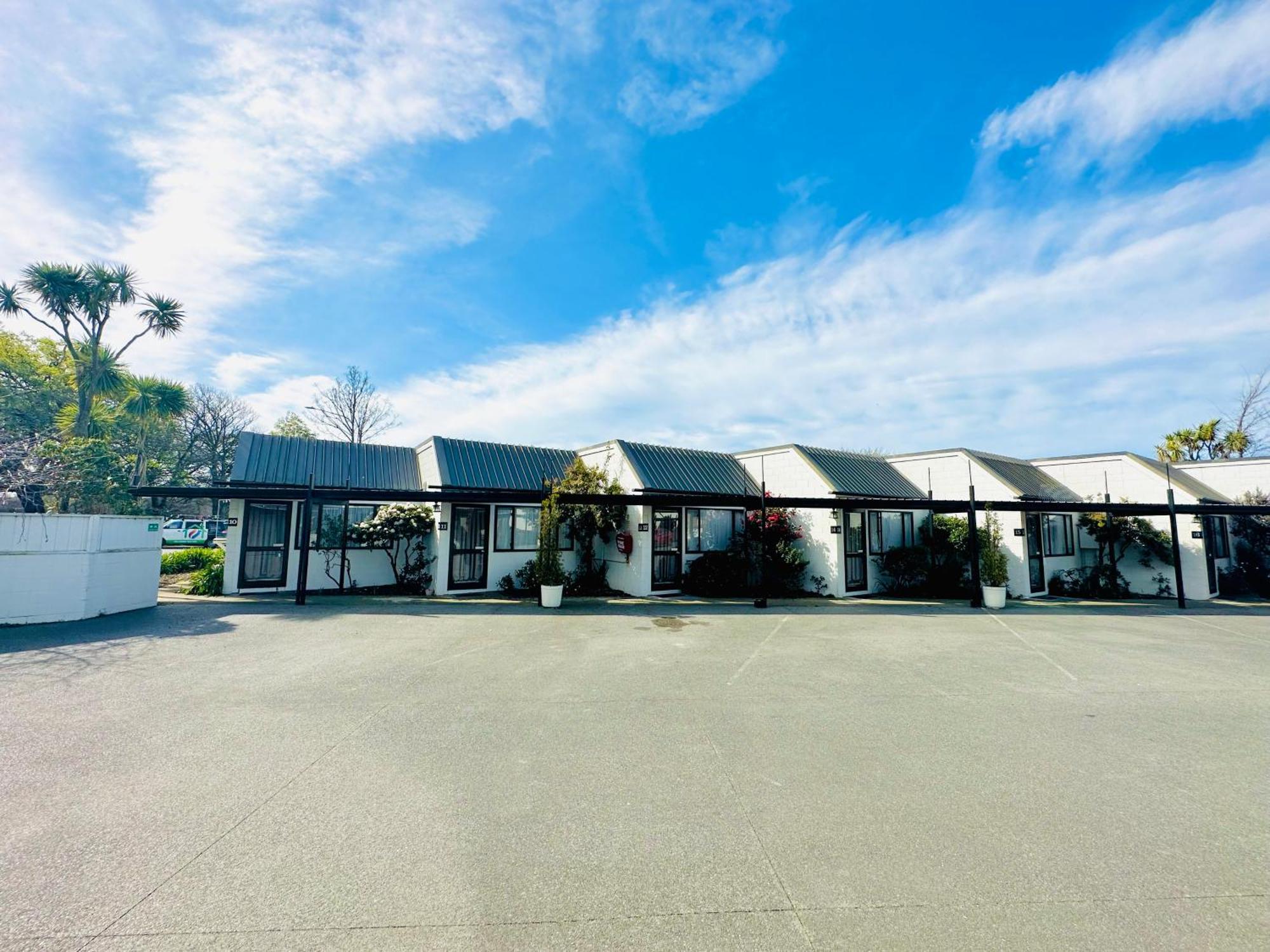 Gothic Heights Motel Christchurch Dış mekan fotoğraf